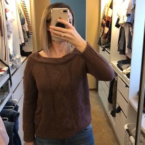 Alter’d state purple sweater